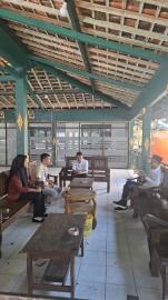 KUNJUNGAN TAMU DARI PT POS INDONESIA