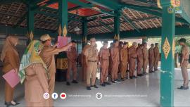 Apel Rutin Pamong Kalurahan Pucung